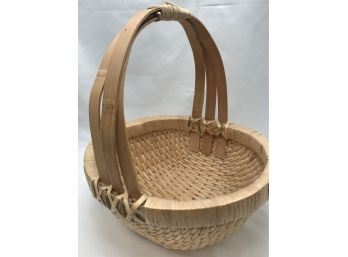 Hand Crafted Woven Basket - 11' Diameter - Appalachian Look