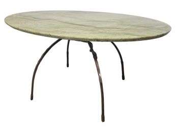 Gorgeous Designer Marble Top Dining Table - $3000 Retail!