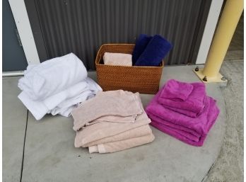 Towels By Eileen Fisher And Garnet Hill