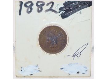 1882 Bronze Indian Head Penny