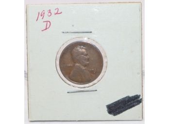 1932D Penny