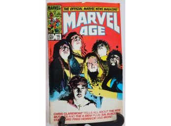 Marvel Age Comic Book 1984 Issue #16