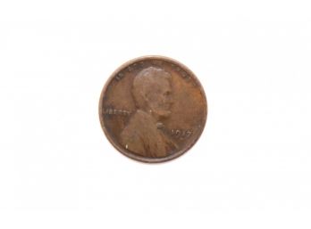 1917D Bronze Lincoln Wheat Penny