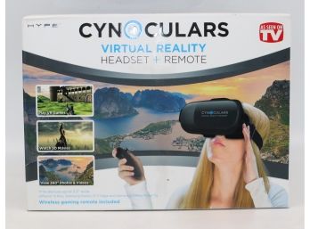 Virtual Reality Headset And Remote New In The Box