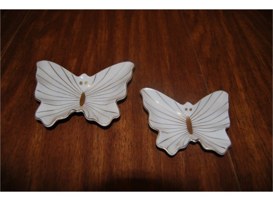 Vintage 1960 Butterfly Dishes