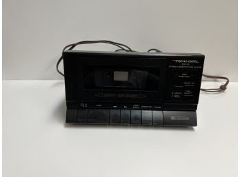 Realistic Cassette Stereo  Player