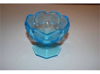 Blue Glass Candy Dish