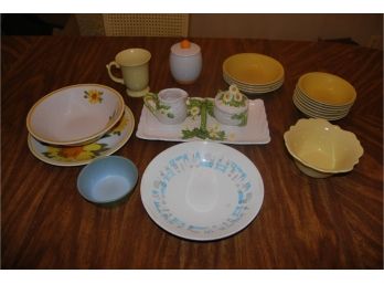 Assorted Dishes  Vintage