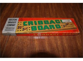 Vintage Milton Bradley Cribbage Board