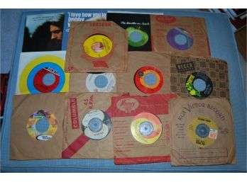 Lot Of (13) 45 Records