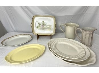 Antique Platter & Pitcher Collection