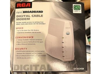 RCA Broadband Digital Cable Modem