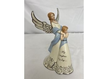 Mother-Daughter Musical Figurine Plays 'wind Beneath My Wings'