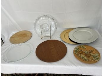 Collection Of Chargers & Platters