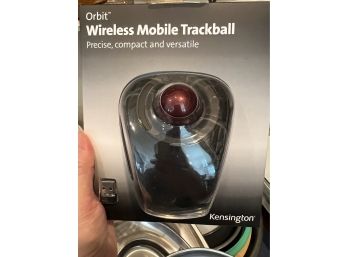 New In Package Wireless Mobile Trackball Mouse