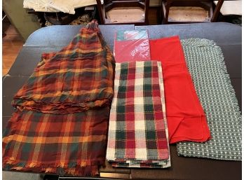 Collection Of Christmas Tablecloths
