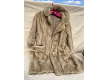 Stunning Vintage Fur Long Coat