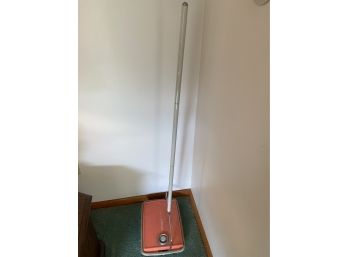 Pretty Peach Vintage Carpet Sweeper By Bissell