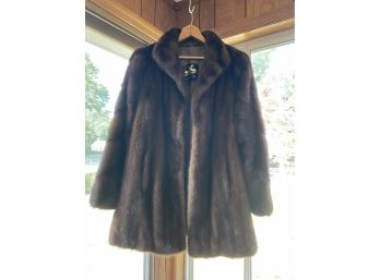 Vintage Argentinian Mink Coat In A Condition (fits Size 6)