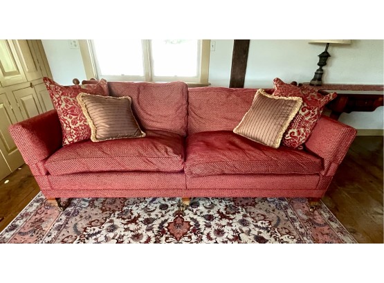 Edwardian Knole Style Sofa With Drop Down Sides - Sofa 1
