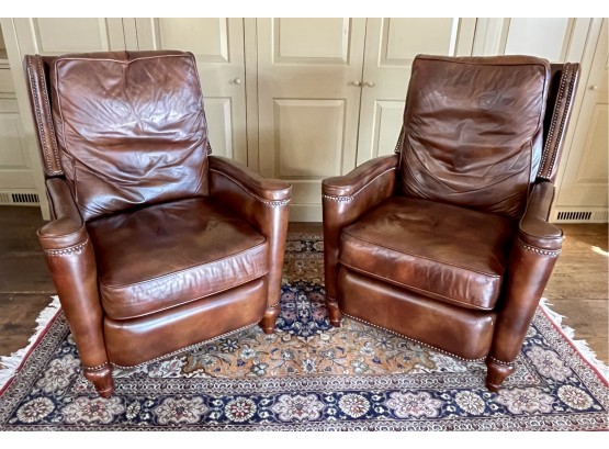 Hooker Furniture Rylea Leather Reclining Chairs - Retail $2000 Each