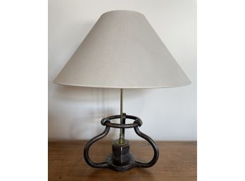 Vintage Cast Iron Table Lamp
