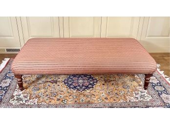 Large Upholstered Ottoman Or Bench