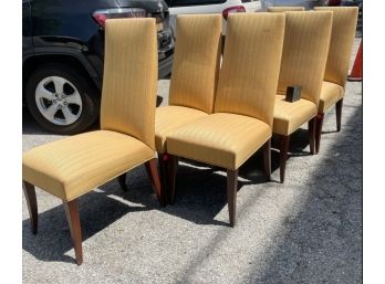 Lot Of 8 Upholstered Dining Chairs