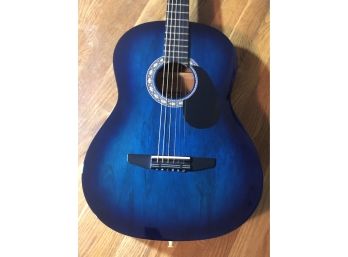 Rogue Acoustic Guitar - Blue
