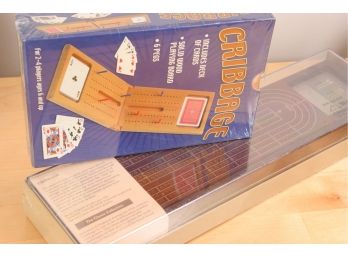 Lot Of 2 Cribbage Games - Both New/sealed In Box