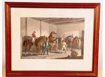 Fores's Stable Scenes - Thorough Breds - Framed Print