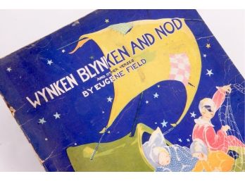 Vintage 1930 Wynken Blynken And Nod - Saalfield Publishing