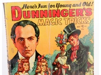 Vintage Dunninger's Magic Tricks Book