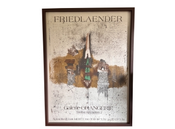 Friedlaender Framed Print