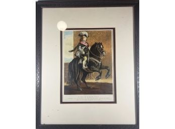 Framed Print Of Youth On Horseback
