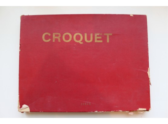 Vintage Indoor Miniature Croquet