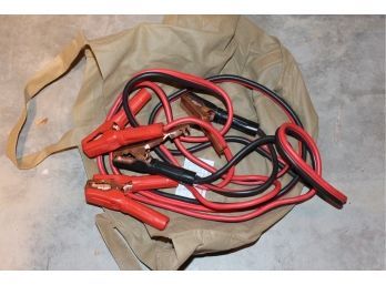 Jumper Cables In Bag