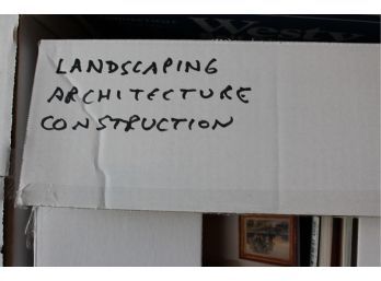 Landscaping, Architecture And Construction Books Box