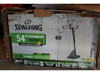 Basketball Hoop Parts (just Backboard And Pole)