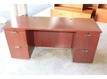 Knoll Desk / Credenda 66 By 24, 29 High