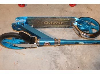 Blue Razor Scooter