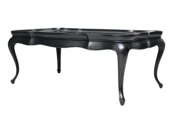 Louis XV Style Black Walnut Coffee Table Retail $1200