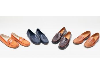Tod's Women Loafers Set Of 4 Size 9 1/2