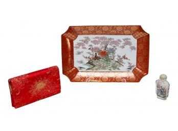 Assortment Of Chinese Handprinted Art