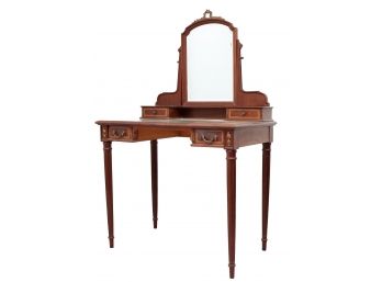 Antique English Regency Style Dressing Vanity Mirror Retail $750