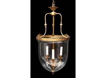 Christopher Hyde Empire Lantern Brass 3 Light Indoor Ceiling Fixture $4,000.