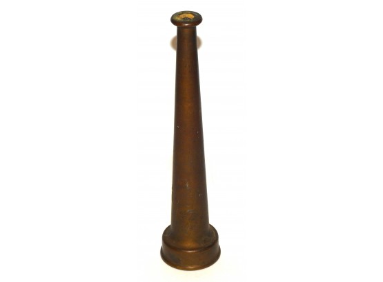 Old Brass Firemans Nozzle