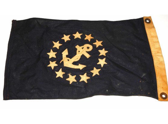 1940s Nautical Flag By Bull Dog Bunting Company