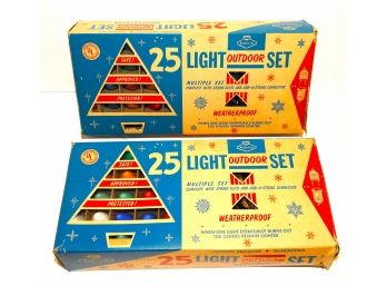 Old ACLA Christmas Lights In Original Boxes