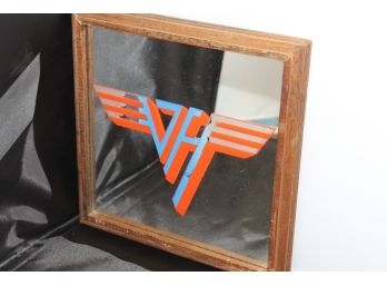 Vintage 1980s Van Halen Carnival Rock Music Mirror